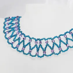 Necklace - Dentelle Theophila - Necklace - Laiton bronze